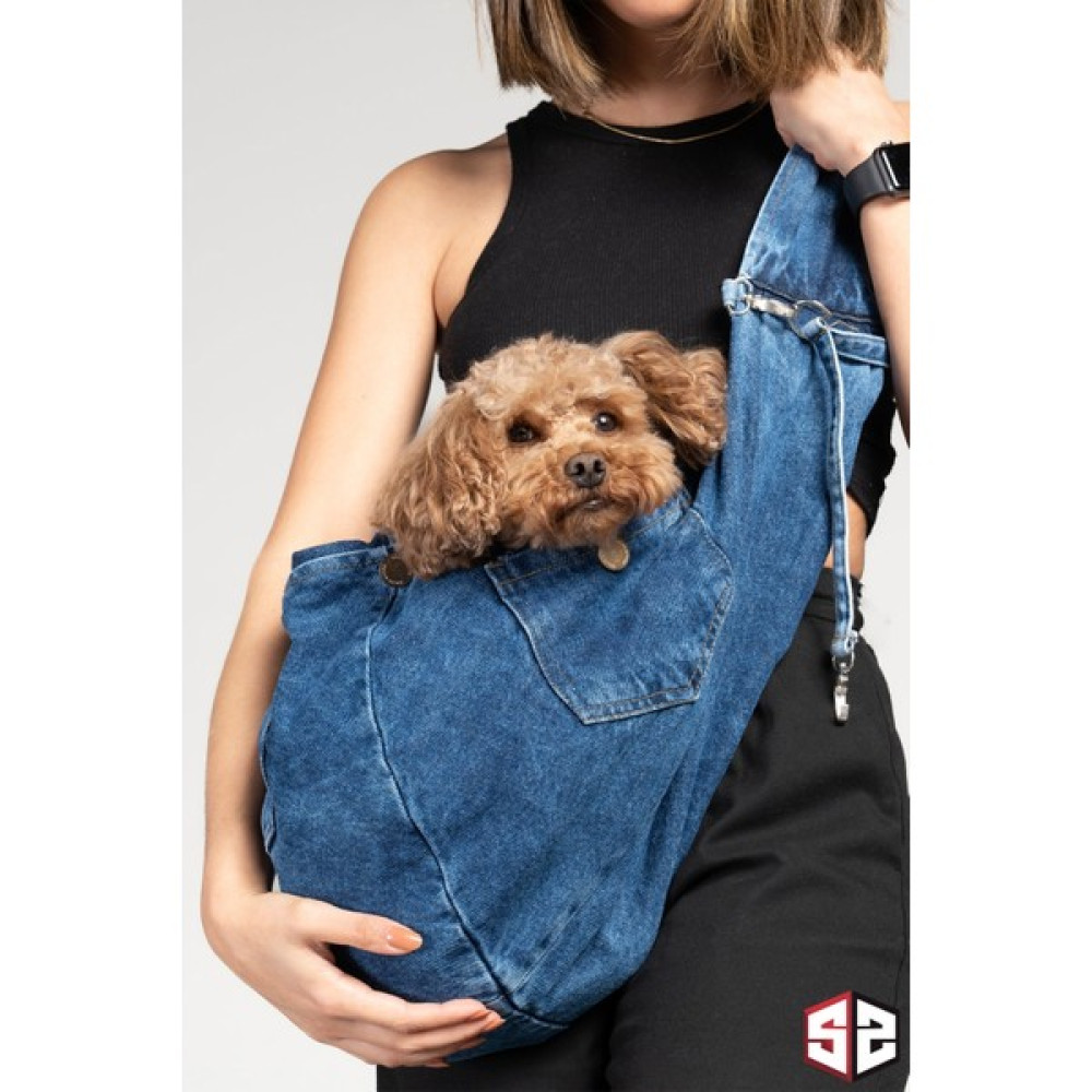 Salya Store Kedi - Köpek Taşıma Çantası Kot - Anne Kucağı CNT-107 Evcil Hayvan Ürünleri Fiyatı