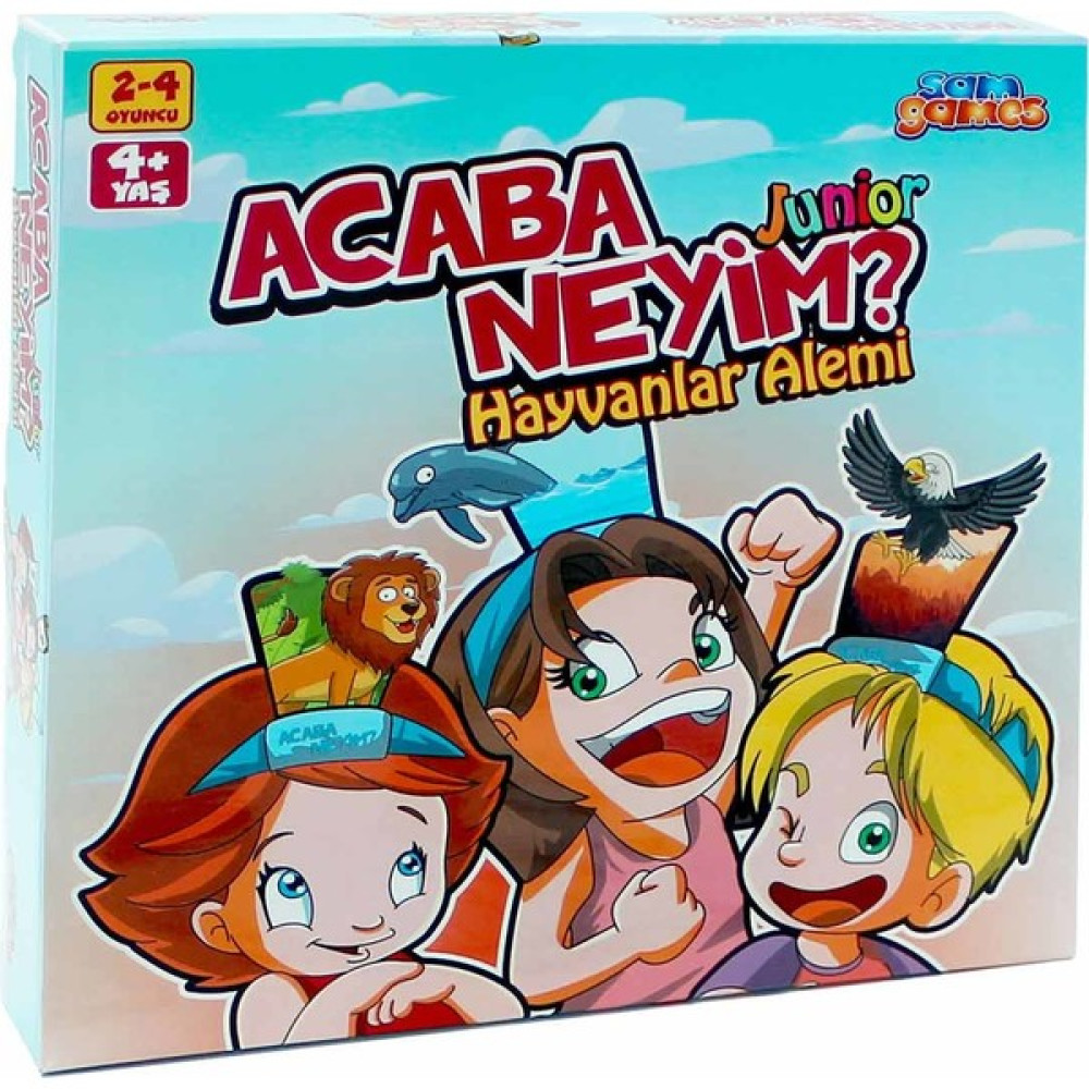 Sam Games Acaba Neyim Junior - Hayvanlar Alemi Çocuk Oyuncağı Fiyatı