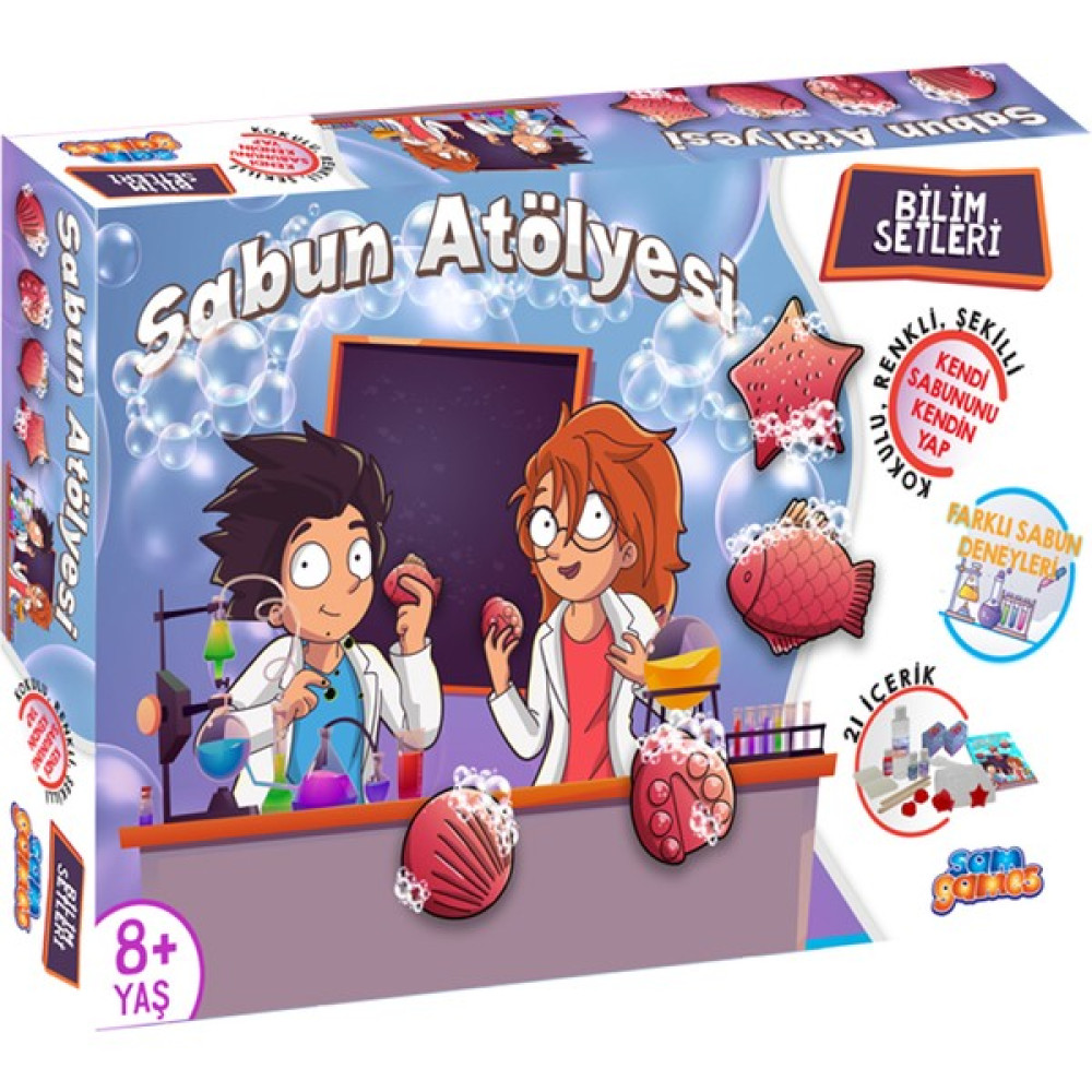 Sam Games Sabun Atölyesi Bilim Oyun Seti 72614 Eğitici Oyuncak Fiyatı