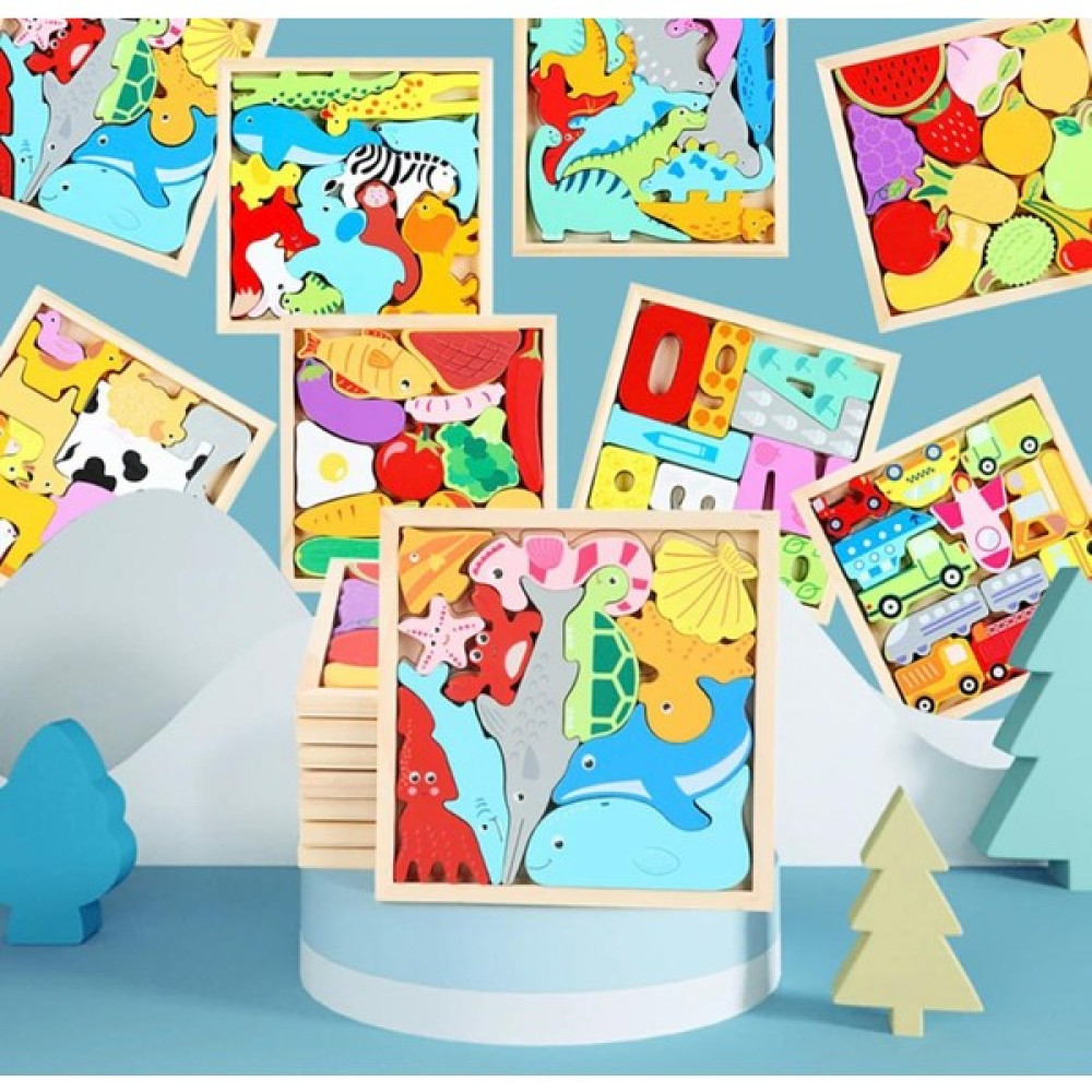 Sam Toys Ahşap 3D Bultak Puzzle Oyuncak Oto Boyaları Fiyatı