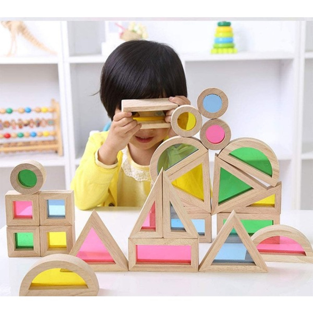 Sam Toys Ahşap Gökkuşağı Blokları 24 Parça Oto Boyaları Fiyatı