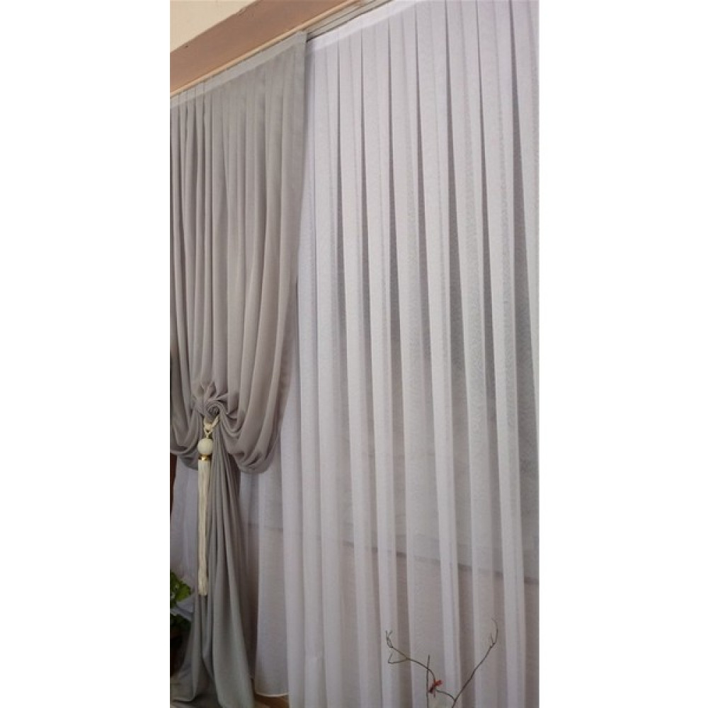 Sama Kreasyon Modeller - Gri - 100 x 210 cm Fon Perde Fiyatı
