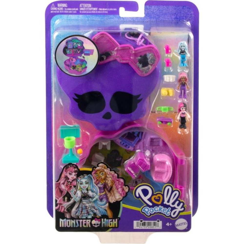 Samatlı Polly Pocket Monster High Temalı Kompakt Set HVV58 Lisanslı Ürün - Renkli Oyuncak Fiyatı