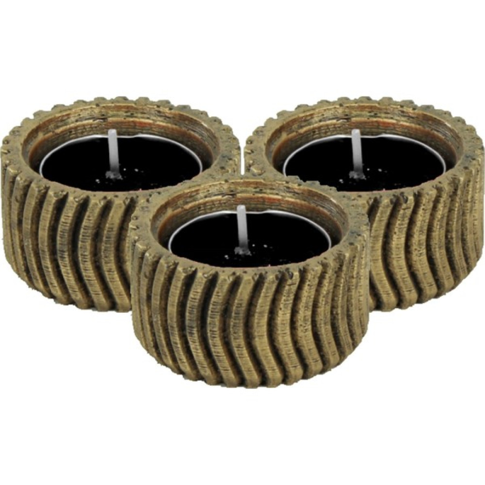Şamdan Dekoratif Mumluk Şamdan Tealight Mum Uyumlu Tekerlek Model Şamdan Fiyatı