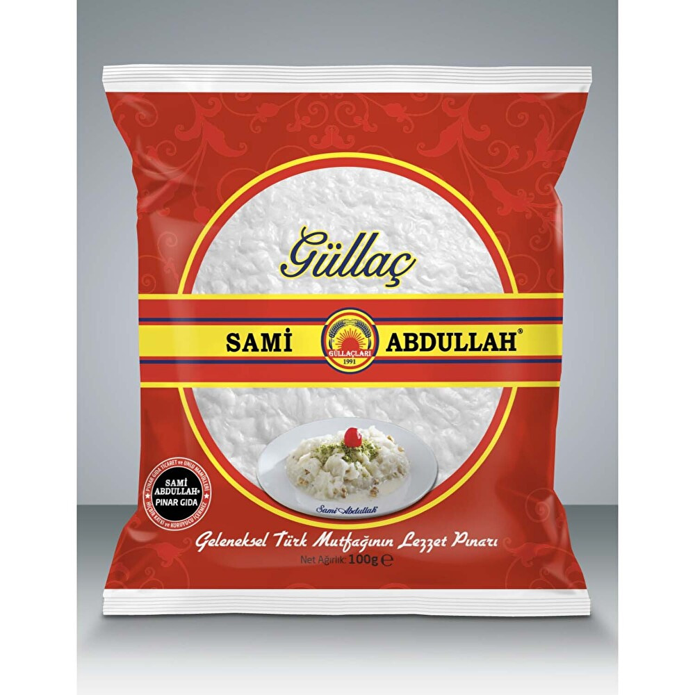 Sami Abdullah Sami Abdullah Güllaç 100 Gr Unlu Mamüller Fiyatı