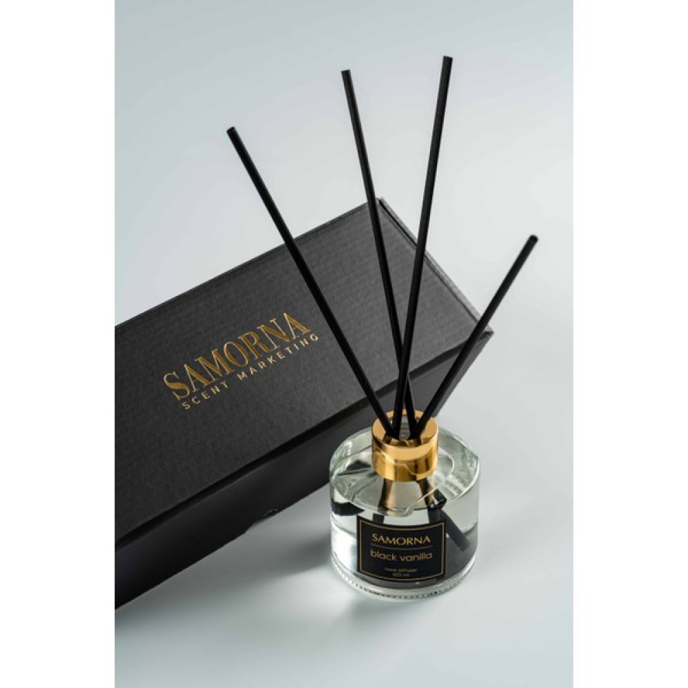Samorna Scent Marketing Black Vanilla Çubuklu Oda Kokusu Vanilyanın Baharatlı Hali - 1 Adet Dekoratif Mum Fiyatı
