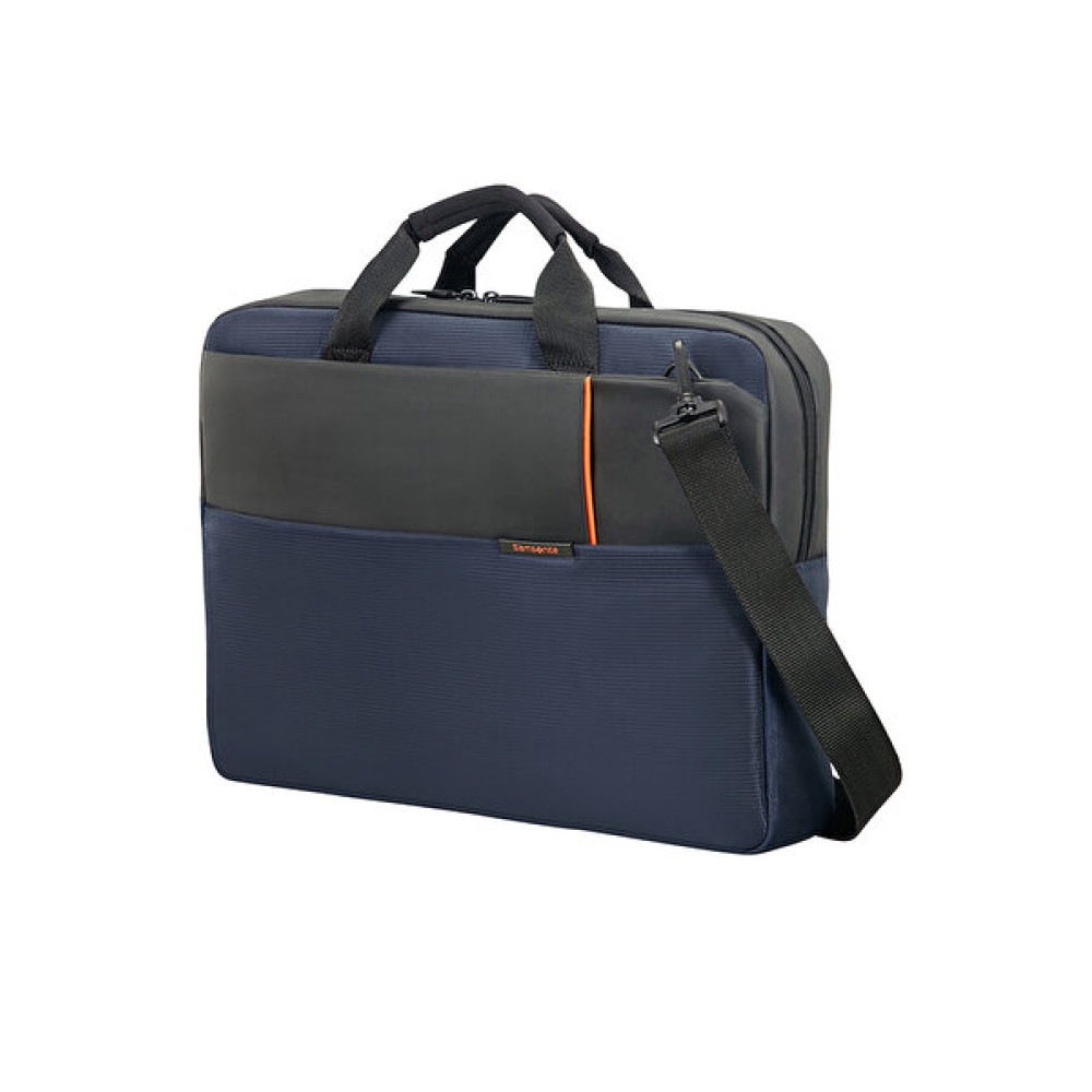 Samsonıte 16N-01-003 17.3" Qibyte Notebook Çantası Mavi Unisex Evrak Çantası Fiyatı