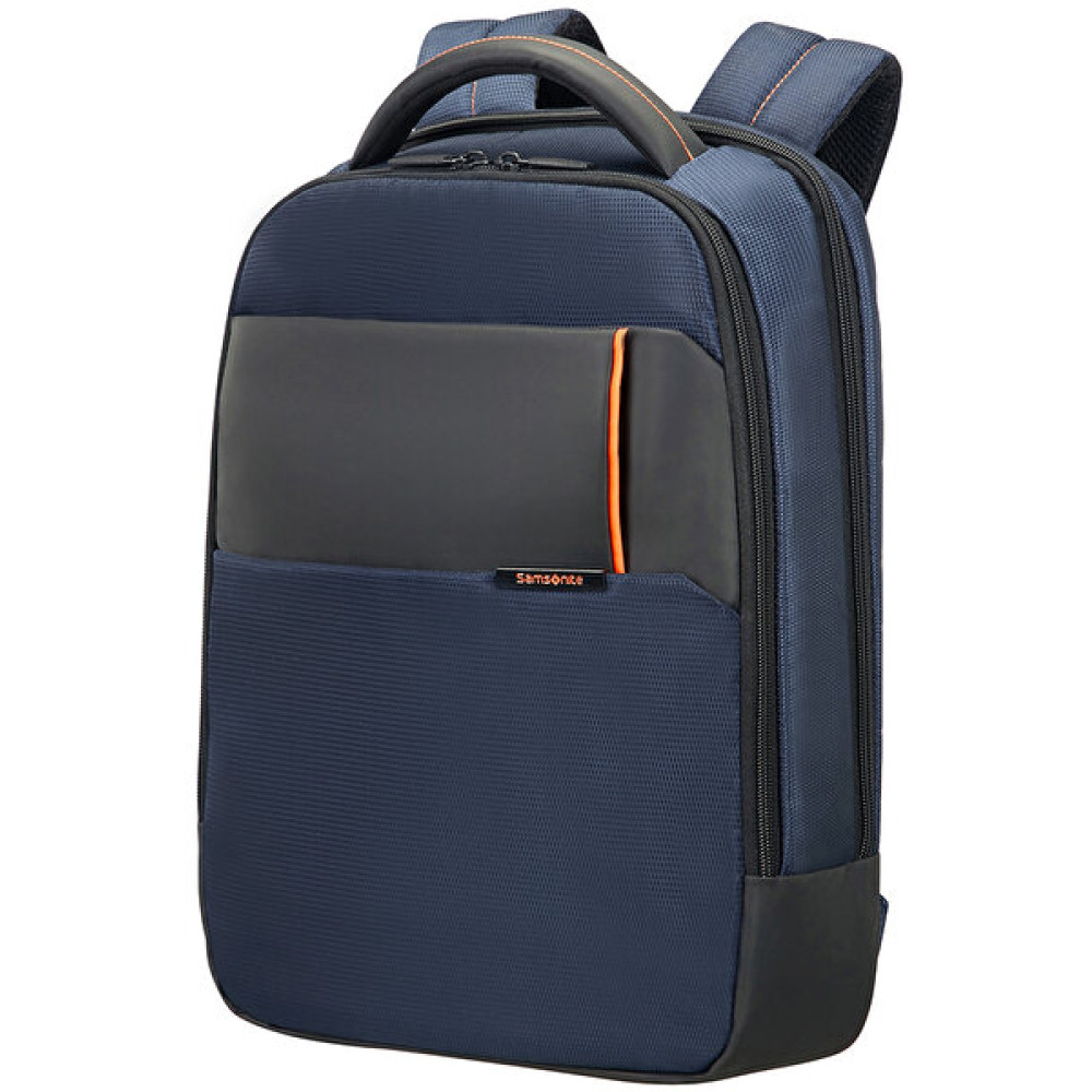 Samsonite 16N-01-004 14.1" Mavi Qibyte Notebook Sırt Çantası Unisex Evrak Çantası Fiyatı