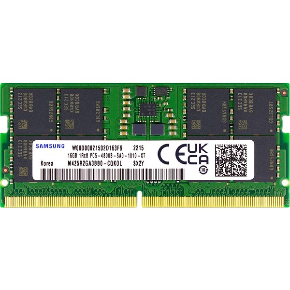 Samsung 16 GB Ddr5 4800MHZ CL40 Sodımm (M425R2GA3BB0--CQKOL) Notebook Ram RAM Bellekler Fiyatı