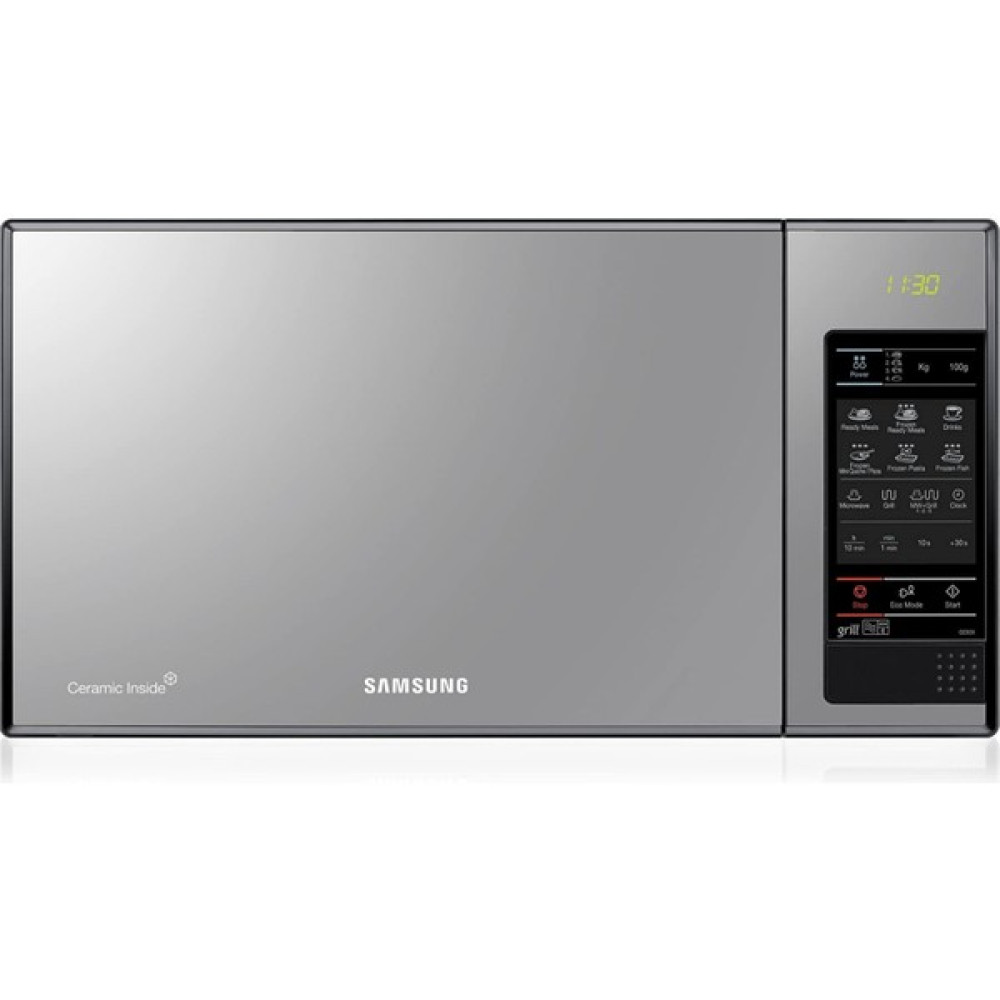 Samsung 23L 800 W Ankastre Dijital Aynalı Mikrodalga Fırın, Gri - Inox Mikrodalga Fırınlar Fiyatı