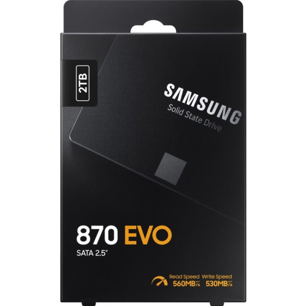 Samsung 870 Evo 2tb 560MB-530MB/S Sata 2.5" SSD (MZ-77E2T0BW)(ITHALATÇI Garantili) SSD / Solid State Drive Fiyatı