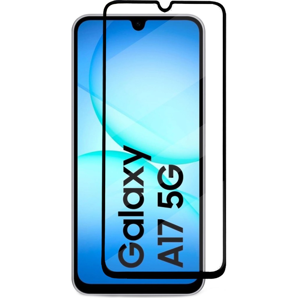 Samsung Galaxy A17 Kırılmaz Cam 5d Tam Kaplayan 9h Temperli Ekran Koruyucu - Siyah - Şeffaf Cep Telefonu Ekran Koruyucusu Fiyatı