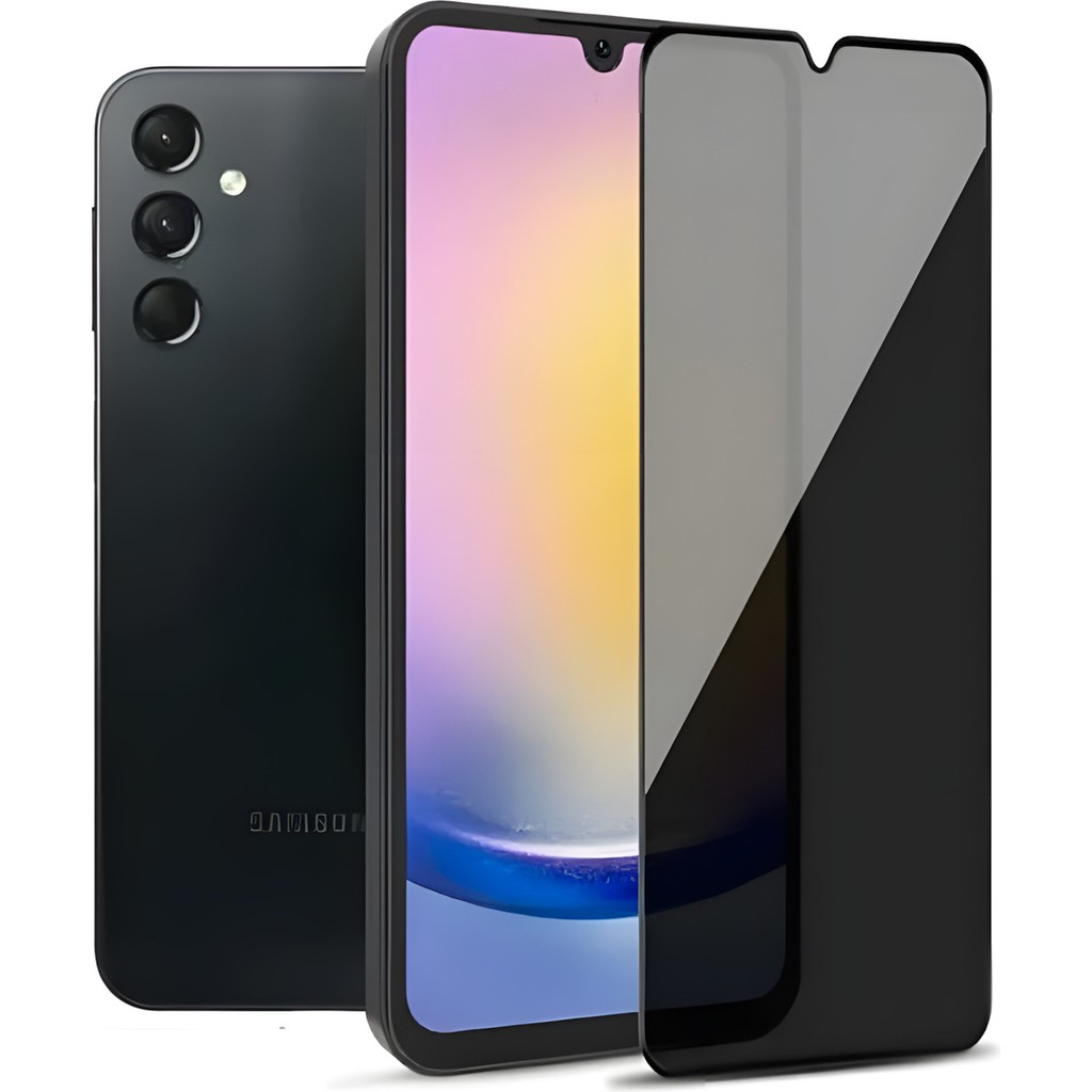 Samsung Galaxy A26 Uyumlu 150C Antistatik Esd Tam Kapatan Hayalet Kırılmaz Cam Ekran Koruyucu - Siyah Cep Telefonu Ekran Koruyucusu Fiyatı