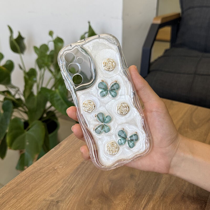 Samsung Galaxy A26 Uyumlu Kılıf Zebana Floral Silikon Kılıf Yeşil Cep Telefonu Kılıfı Fiyatı
