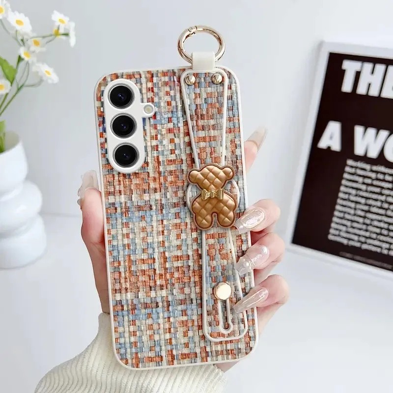 Samsung Galaxy A52S 5g Uyumlu Kılıf Zebana Teddy Silikon Kılıf Turuncu Cep Telefonu Kılıfı Fiyatı