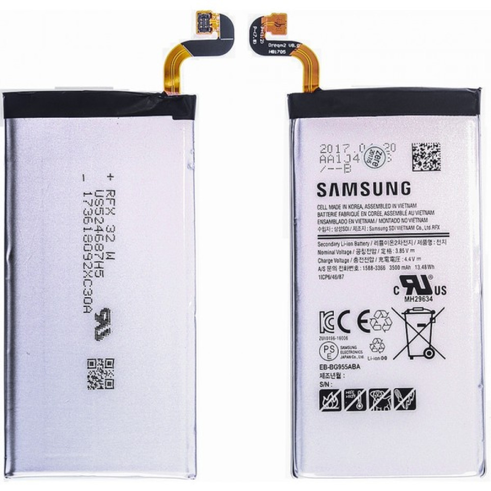 Samsung Galaxy G955 S8 Plus Uyumlu Samsung EB-BG955ABA 3500 Mah Batarya Cep Telefonu Bataryası Fiyatı