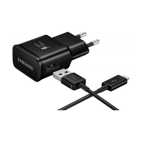 Samsung Galaxy J8 SM-J810F Hızlı Şarj Cihazı Aleti Micro USB - Siyah Cep Telefonu Şarj Cihazı Fiyatı