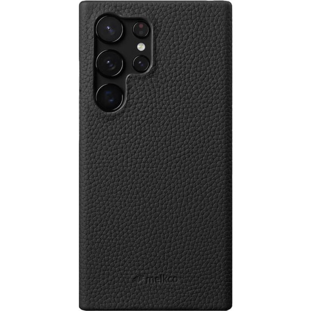 Samsung Galaxy S24 Ultra Inek Deri+Pc Kıvrık Anti-Clatf Cover (Yurt Dışından) - Siyah Cep Telefonu Kılıfı Fiyatı