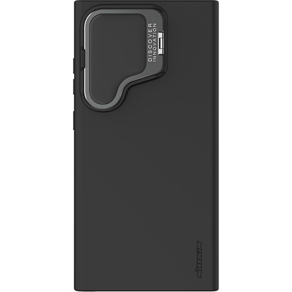 Samsung Galaxy S24 Ultra Manyetik Kılıf Kamera Lens Kickstand Cover (Yurt Dışından) - Siyah Cep Telefonu Kılıfı Fiyatı