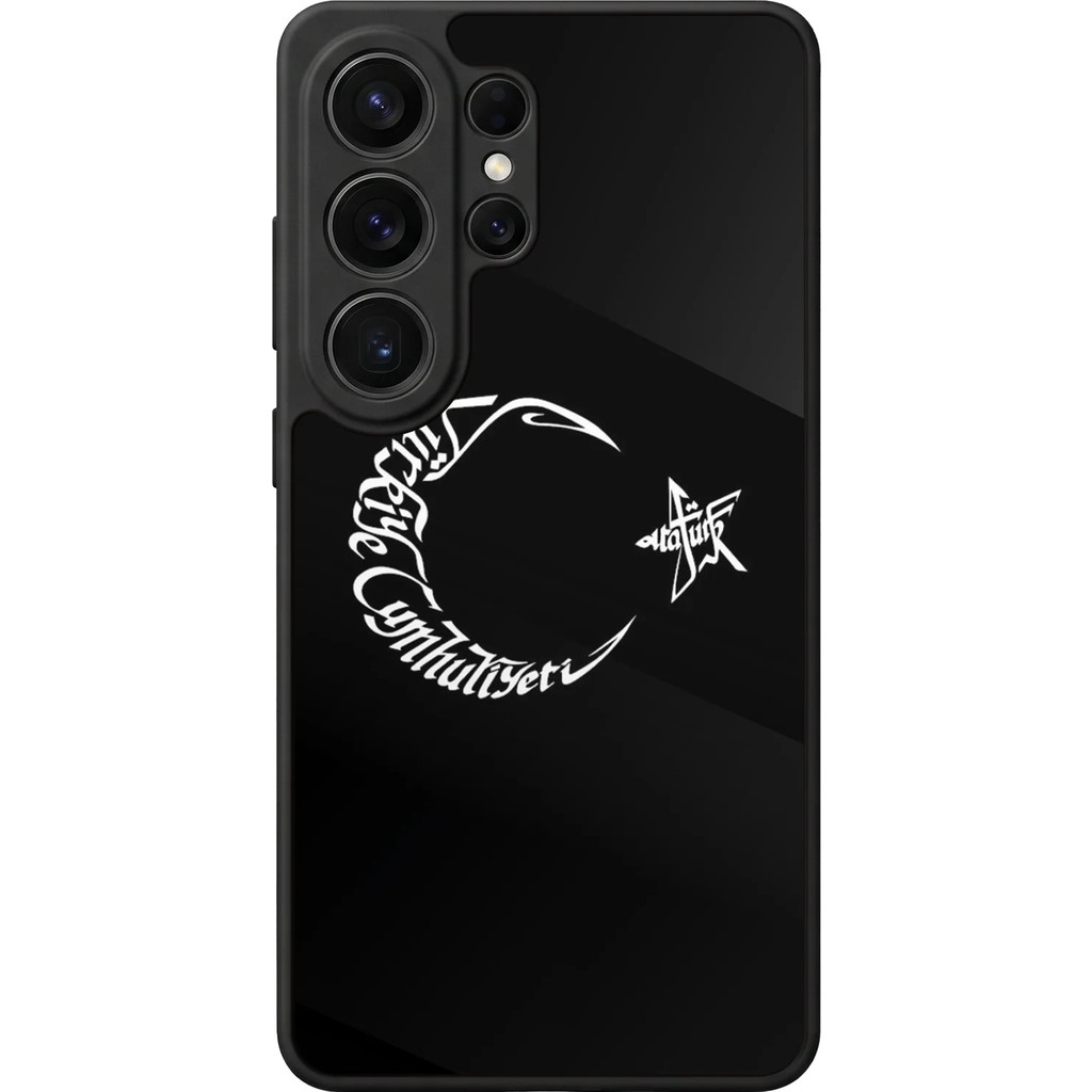 Samsung Galaxy S26 Ultra Uyumlu Türk Tasarımlı Glossy Premium Kılıf - Siyah - Türk-1022 Cep Telefonu Kılıfı Fiyatı