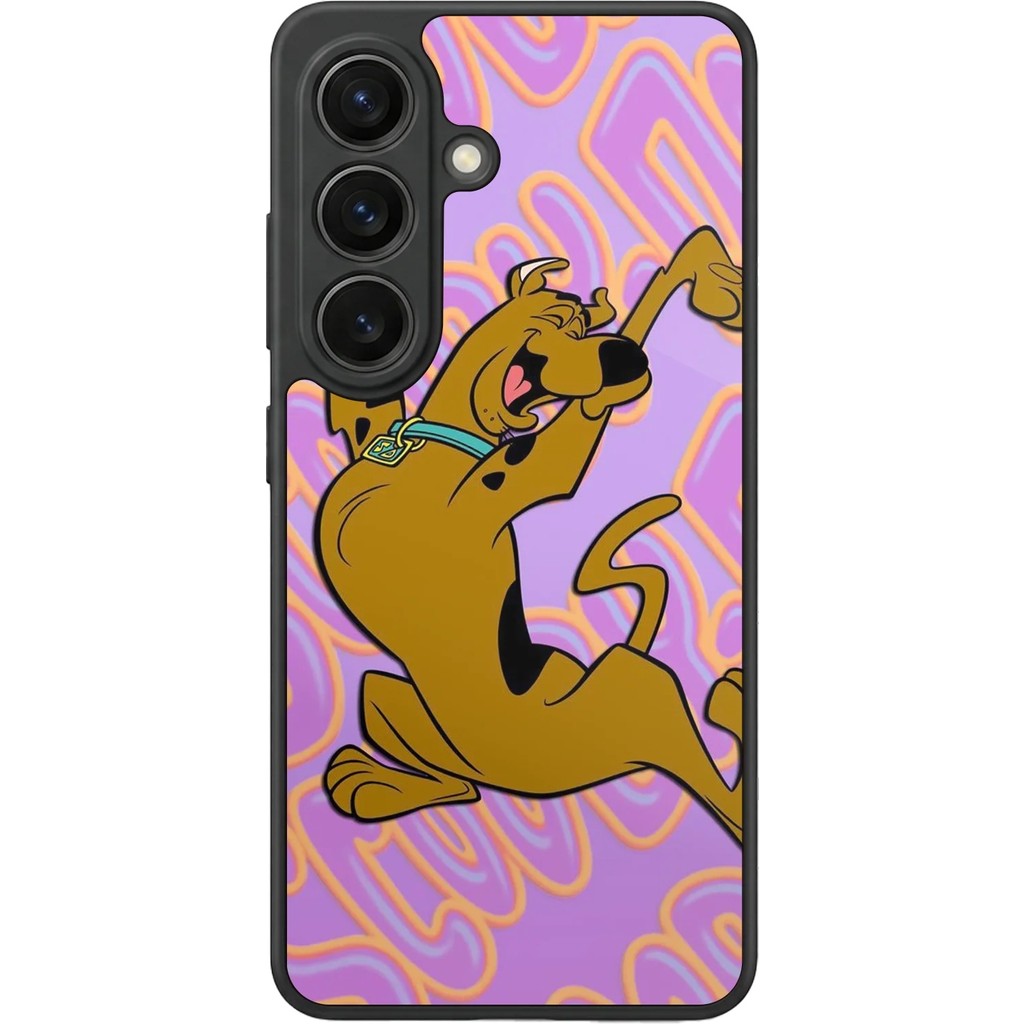 Samsung Galaxy S26 Uyumlu Scooby Doo Tasarımlı Glossy Premium Kılıf - Siyah - ScoobyDoo-827 Cep Telefonu Kılıfı Fiyatı