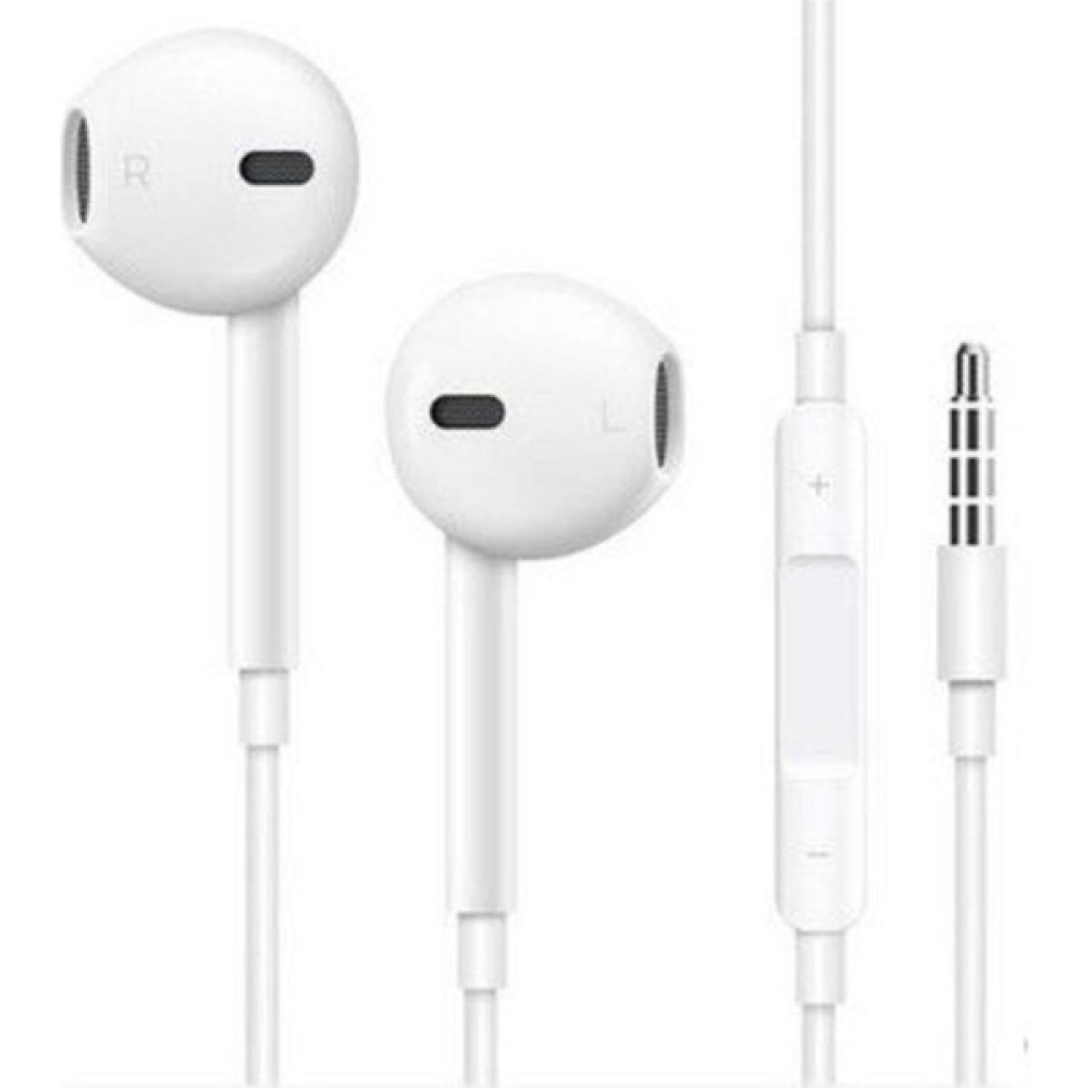 Samsung Galaxy S9 Mikrofonlu Kulaklık Earphone Kulakiçi Mp3 Kulaklık 3.5mm Stereo Jaklı Beyaz Kulak İçi Kulaklık Fiyatı