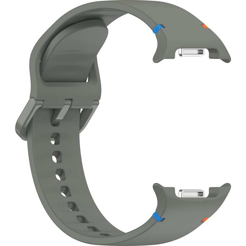 Samsung Galaxy Watch 8 40 / 44 mm Silikon Kordon Tam Uyumlu Pim Tasarımı Premium Spor Kayış - Haki Akıllı Saat Aksesuarı Fiyatı