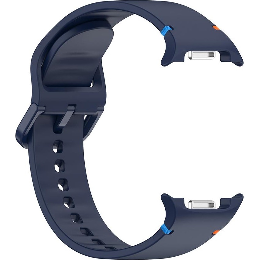Samsung Galaxy Watch 8 40 / 44 mm Silikon Kordon Tam Uyumlu Pim Tasarımı Premium Spor Kayış - Lacivert Akıllı Saat Aksesuarı Fiyatı
