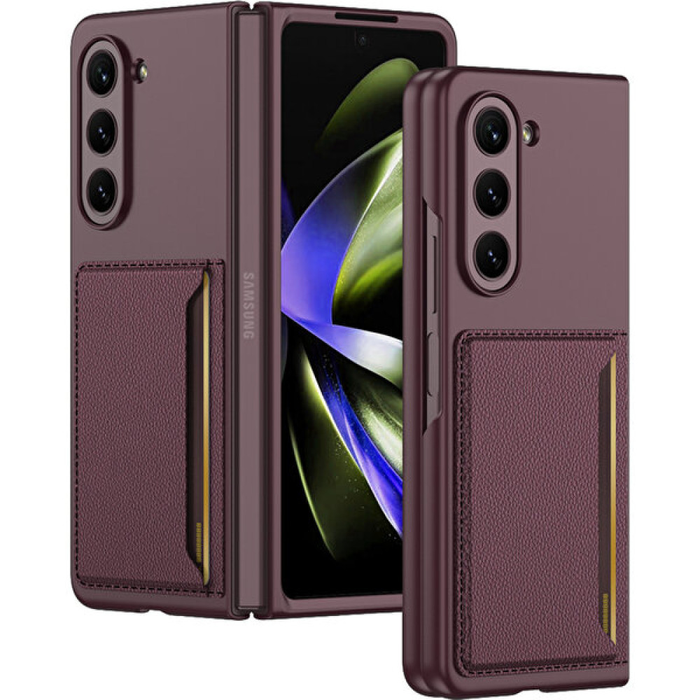 Samsung Galaxy Z Fold5 5g Sabit Pc Telefon Kılıf Kart Tutucu Ultra Yetenekli Kapak (Yurt Dışından) Cep Telefonu Kılıfı Fiyatı
