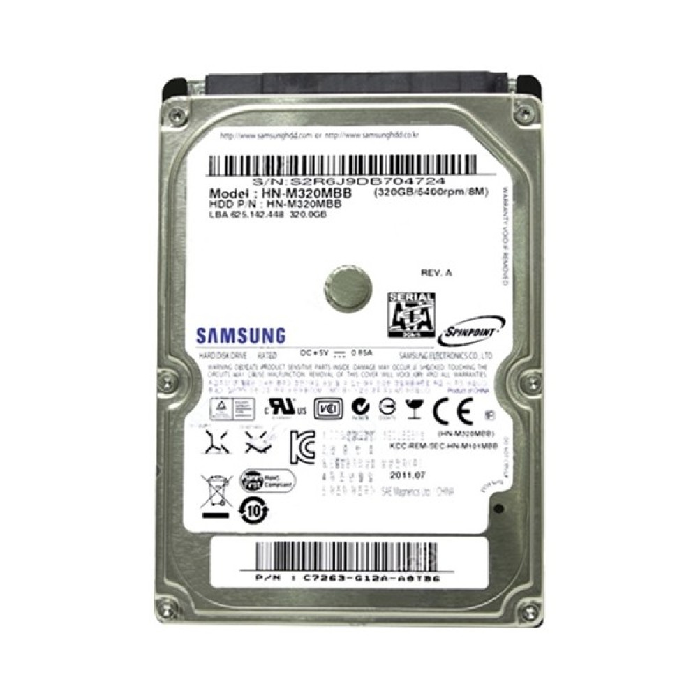 Samsung HN-M320MBB 320 GB 5400 Rpm 2,5" HDD (Yenilenmiş) Sabit Diskler Fiyatı
