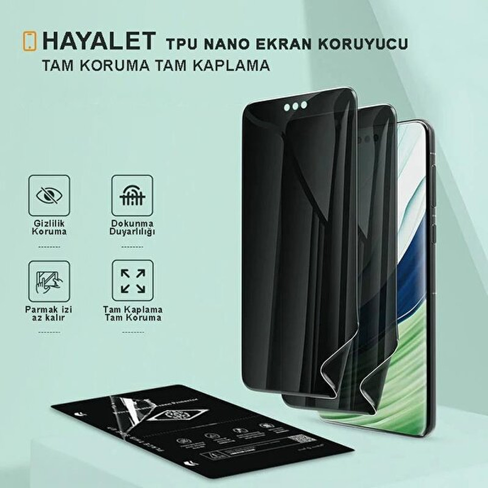 Samsung M12 Hayalet Nano Ekran Koruyucu - S19 Max - Renkli Cep Telefonu Ekran Koruyucusu Fiyatı