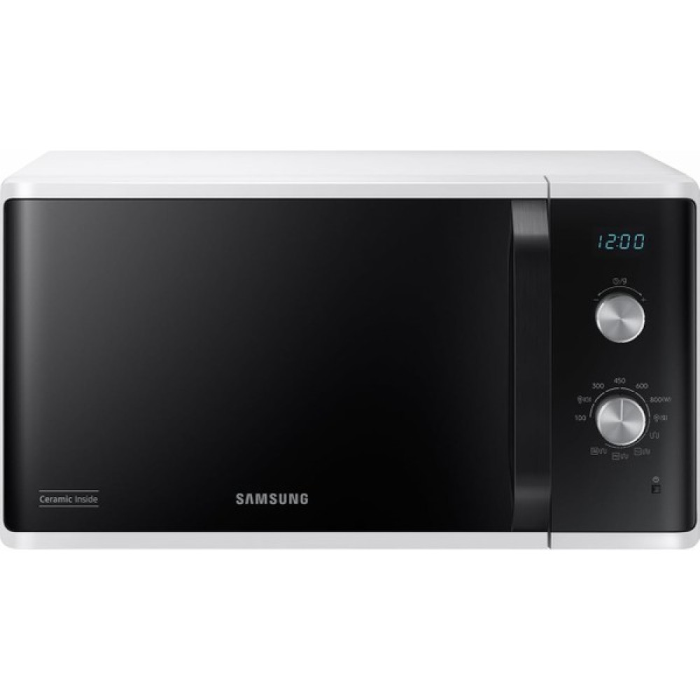 Samsung Mikrodalga Fırın Izgarası Çift Kadranı MG23K3614AW / Et, Gevrek Pişirme, Otomatik Buz Çözme - Beyaz Mikrodalga Fırınlar Fiyatı