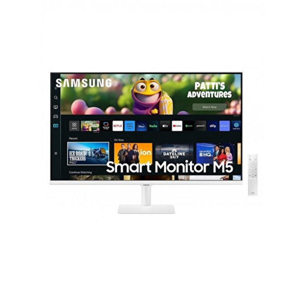 Samsung Odyssey M5 Ls27Cm501Euxuf 27" 60 Hz 4 MS FHD Hdr10 Beyaz Smart Monitör Monitör Fiyatı