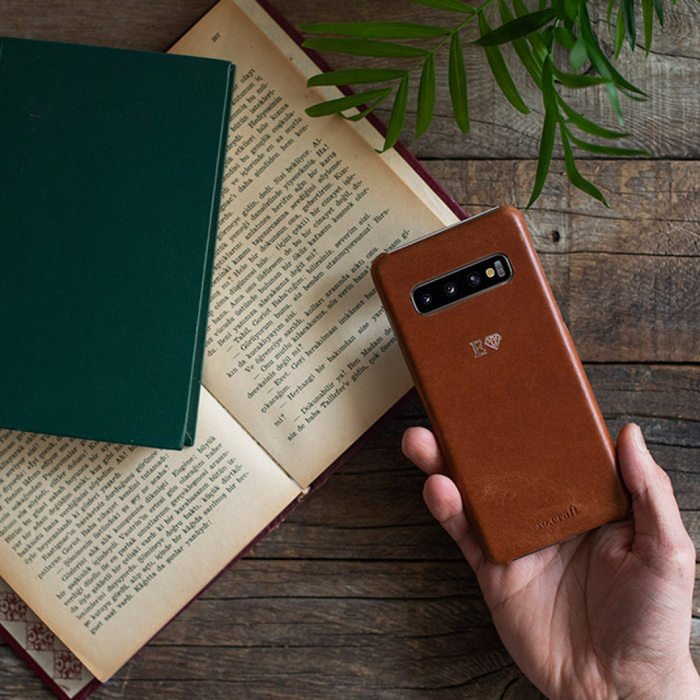 Samsung S10 Deri Telefon Kılıfı