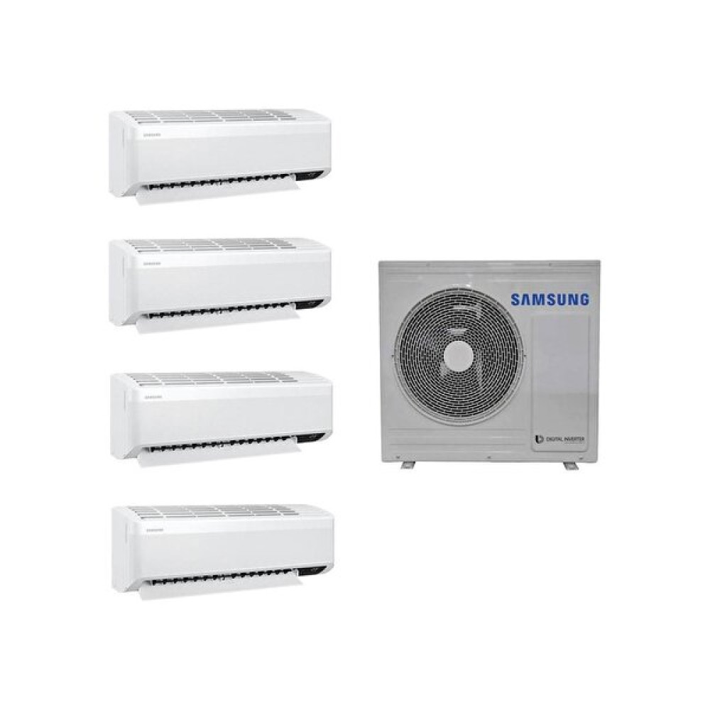 Samsung Wind Free Multi 1+4 Aj100Txj5Kh/Ea 9+12+12+24 İç 10 Kw Dış Ünite Klima Klimalar Fiyatı