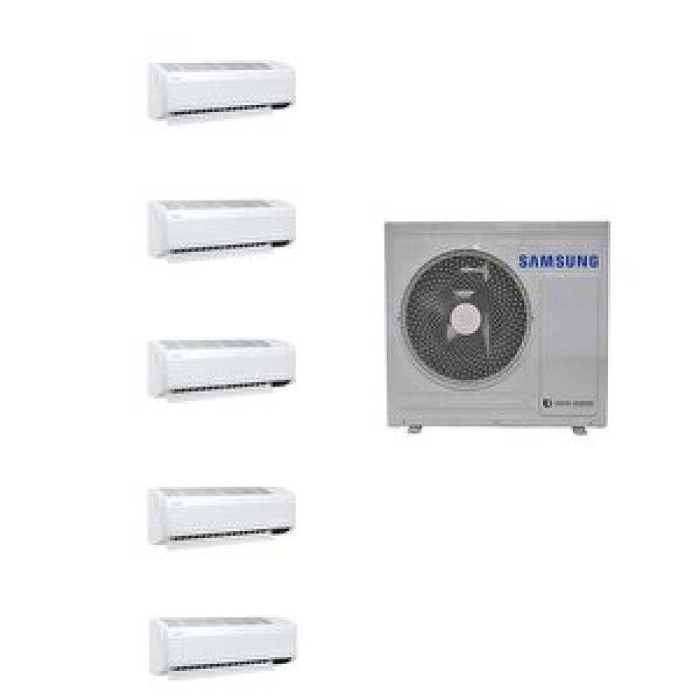 Samsung Wind Free Multi 1+5 Aj100txj5kh/ea 7+9+9+12+24 İç 10 Kw Dış Ünite Klimalar Fiyatı