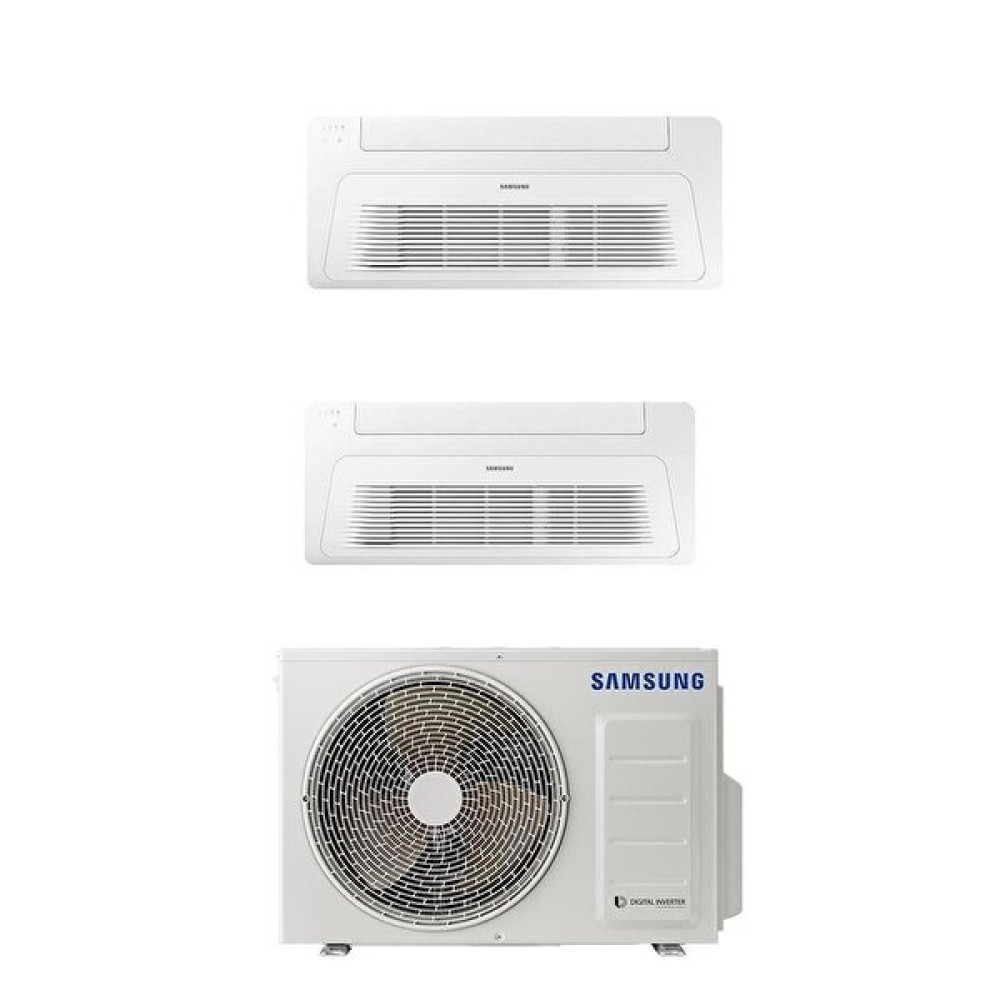 Samsung Wind Free Multi Tek Yön Kaset 1+2 Sistem (Aj050Txj2Kh/Ea) 9.000 + 18.000 BTU İç 5.2 Kw Dış Ünite Klima Klimalar Fiyatı
