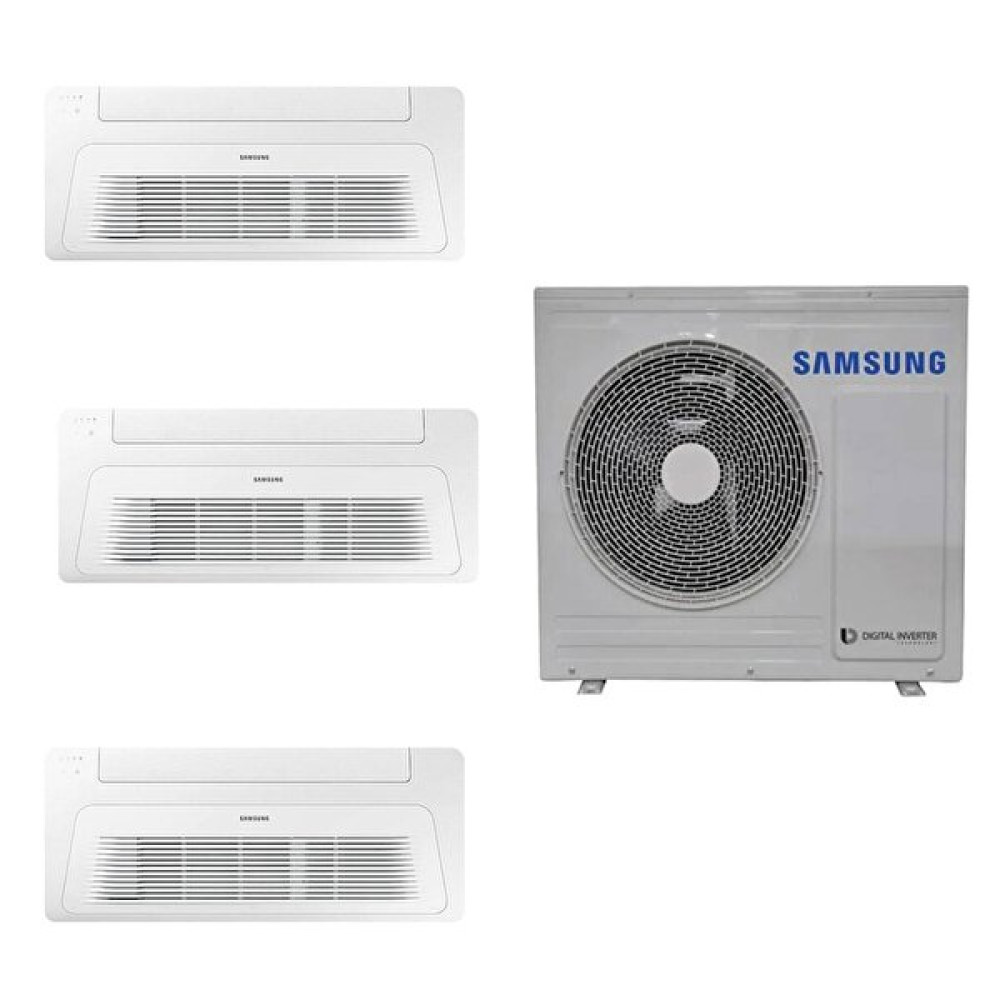 Samsung Wind Free Multi Tek Yön Kaset 1+3 Sistem (Aj068Txj3Kh/Ea) 9+9+12 Btu İç 6.8 Kw Dış Ünite Klima Klimalar Fiyatı