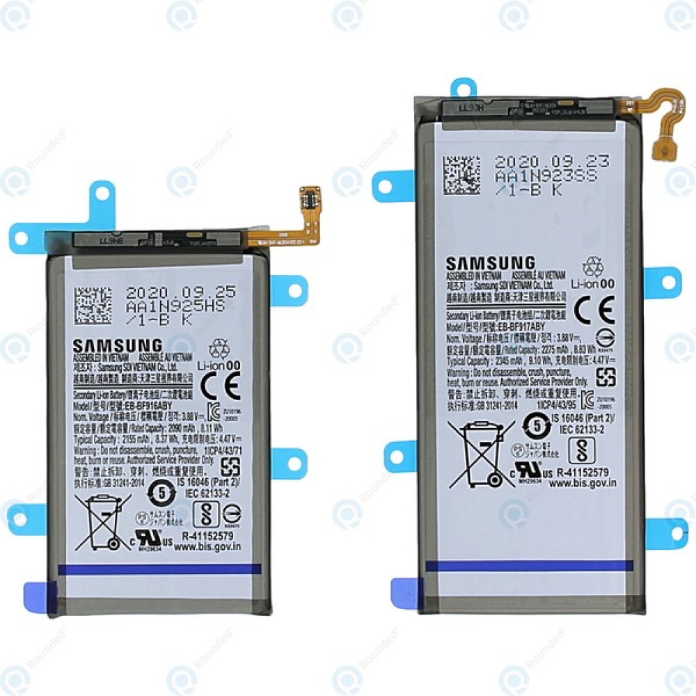 Samsung Z Flod2 5g Pil Batarya F916/F917 Takım Setli Pil Batarya Cep Telefonu Bataryası Fiyatı