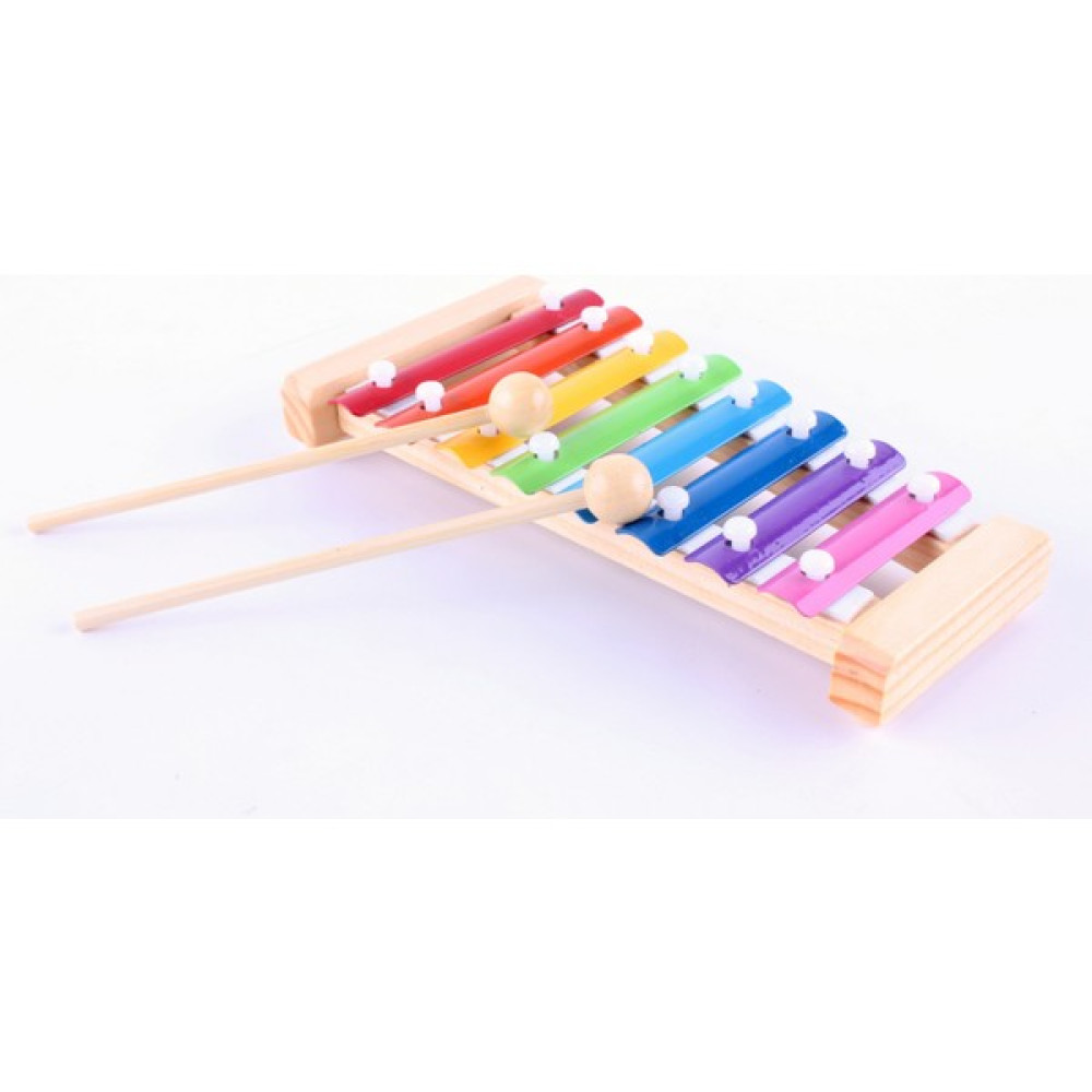 Samtoys Eğitici Ahşap Ksilofon 8 Nota 8 Ton 25 cm 8 Tuşlu Sesli Selefon Oyuncak Bebek Oyuncakları Fiyatı