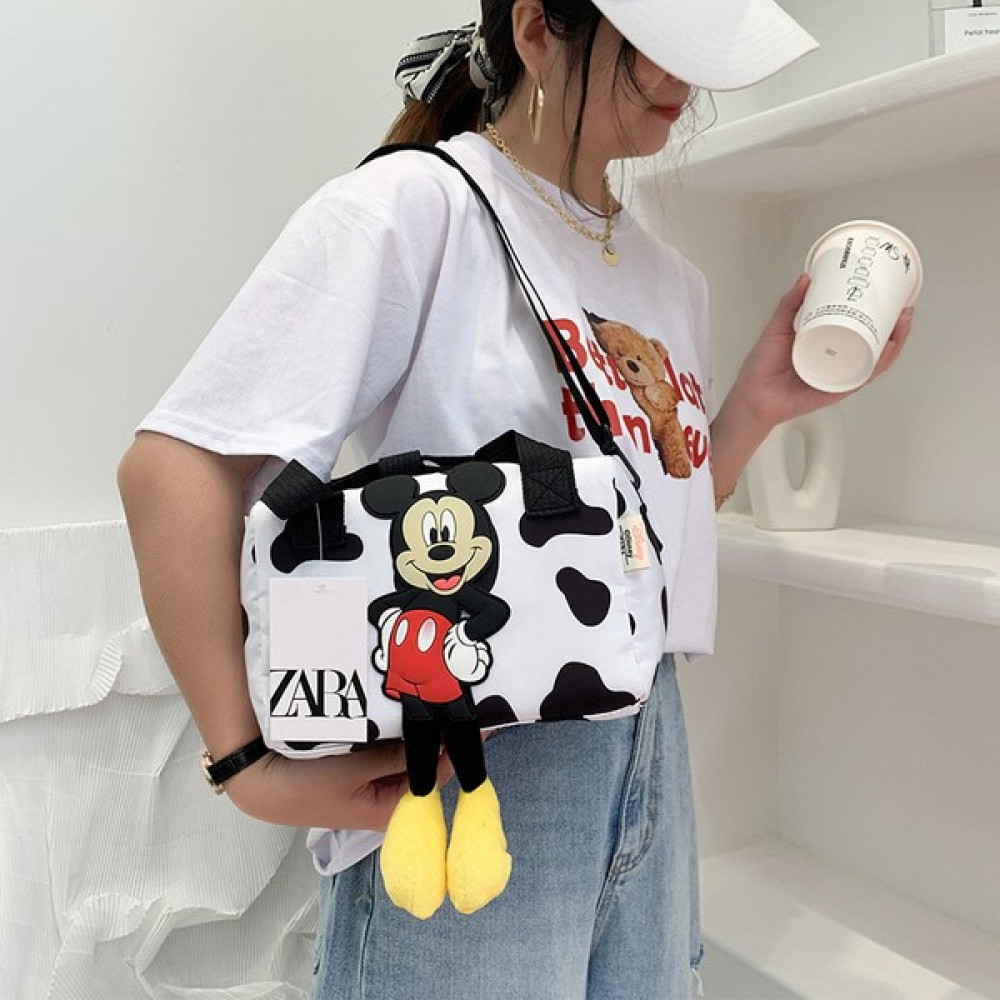 Samuel Nugent Disney Mickey Omuz Çantası Mickey Mouse Naylon Messenger Çanta Kız Çocuk Hediye (Yurt Dışından) Unisex Çanta & Cüzdan ve Seyahat Çantaları Fiyatı