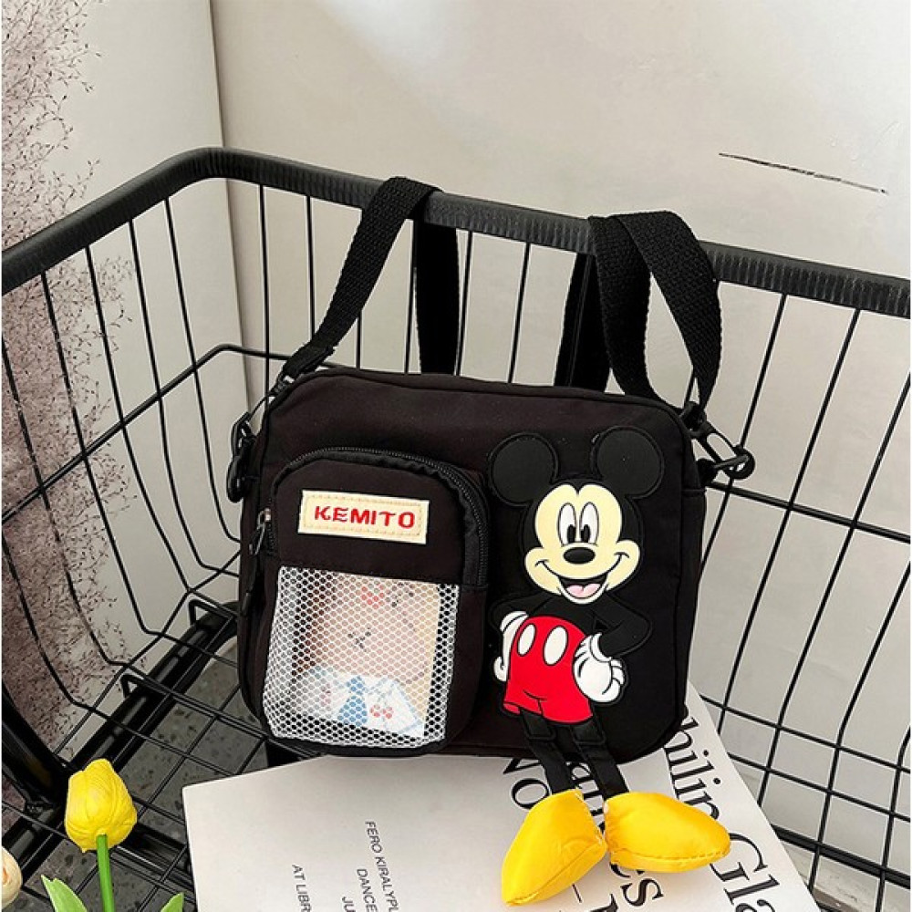 Samuel Nugent Mickey Mouse Omuz Çantası Öğrenci Naylon Messenger Çanta Kızlar Için Mickey Mouse Hediye (Yurt Dışından) Unisex Çanta & Cüzdan ve Seyahat Çantaları Fiyatı