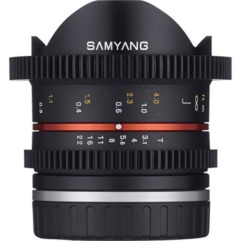 Samyang 8 MM T3.1 UMC Fish-eye Crop Cine Lens Objektif & Lensler Fiyatı