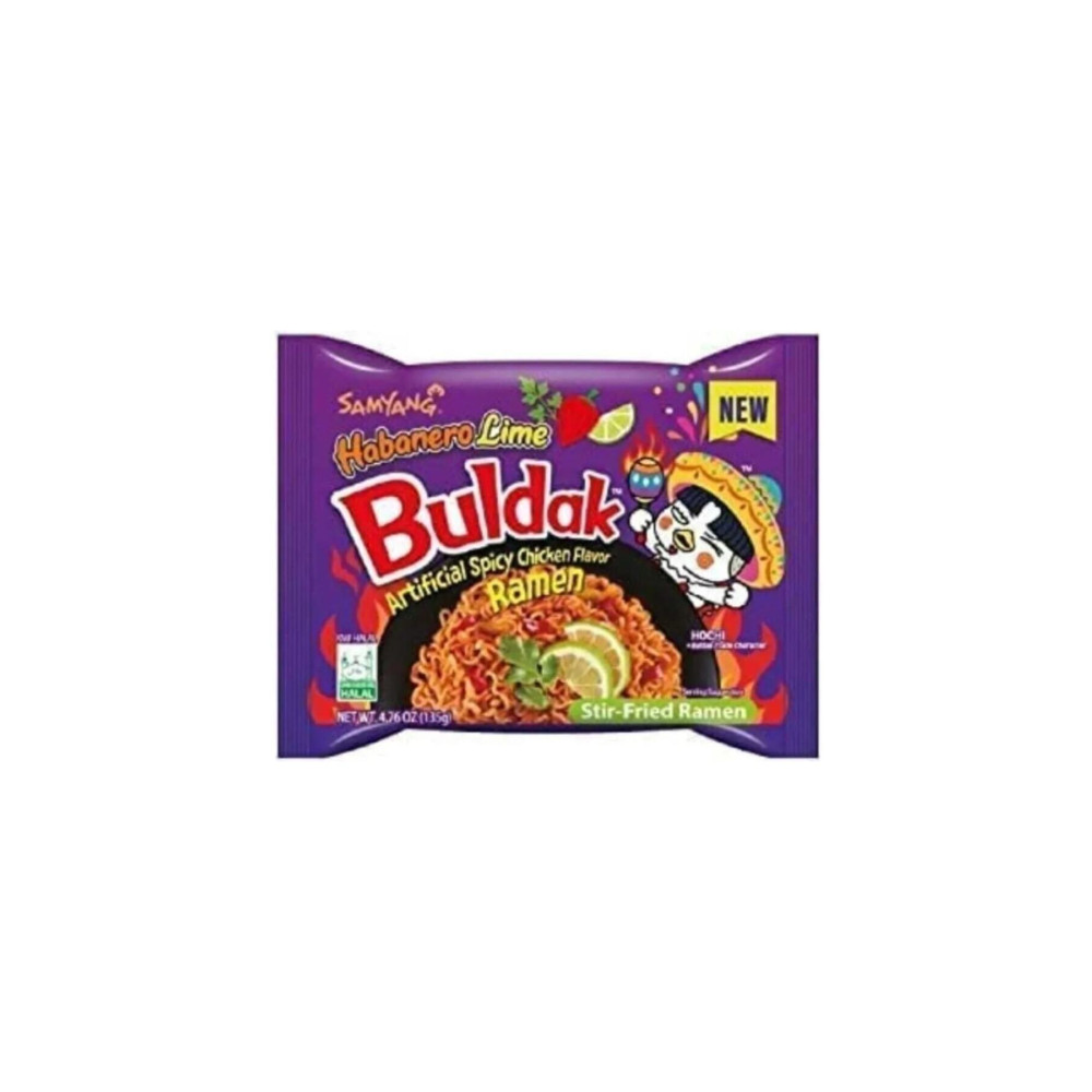 SAMYANG Habanero Lıme Buldak Hot Chıcken Flavor Ramen 135 Gr Hazır Çorba ve Bulyon Fiyatı