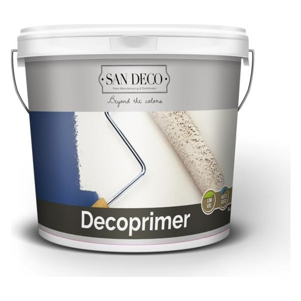 San Deco Decoprımer Su Bazlı Grenli Astar - 1 lt - Beyaz Boyalar & Boyacı Aletleri Fiyatı