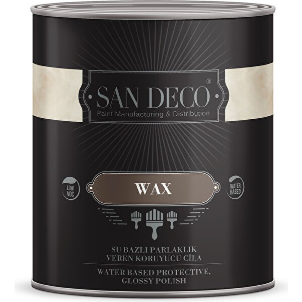 San Deco Wax Iç Cephe Boyaları Cila - 1 Adet İç Cephe Duvar Boyası Fiyatı