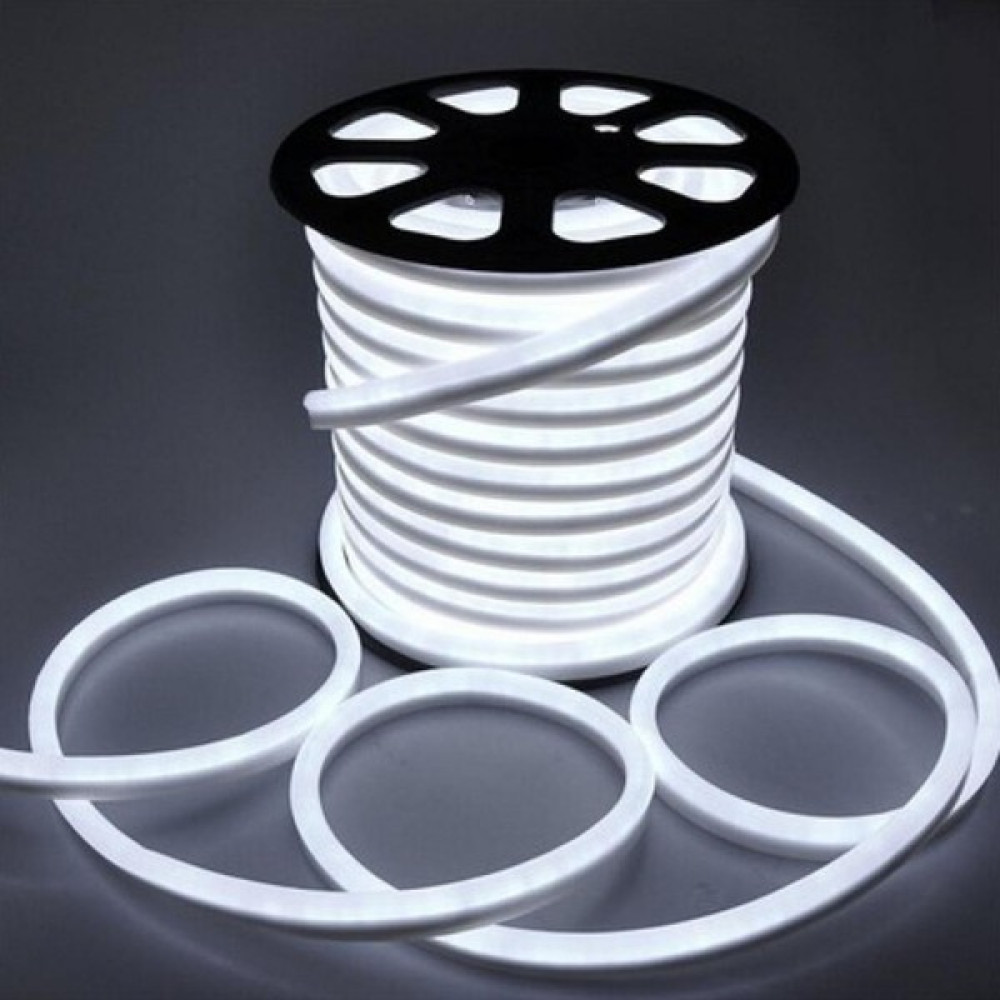 Şan Led Neon Esnek Hortum Şerit LED Beyaz Işık Rengi + 220V Fiş 2,3,4,5,10,15,20,25,50,100 Metre - 3 m Led Aydınlatmalar Fiyatı