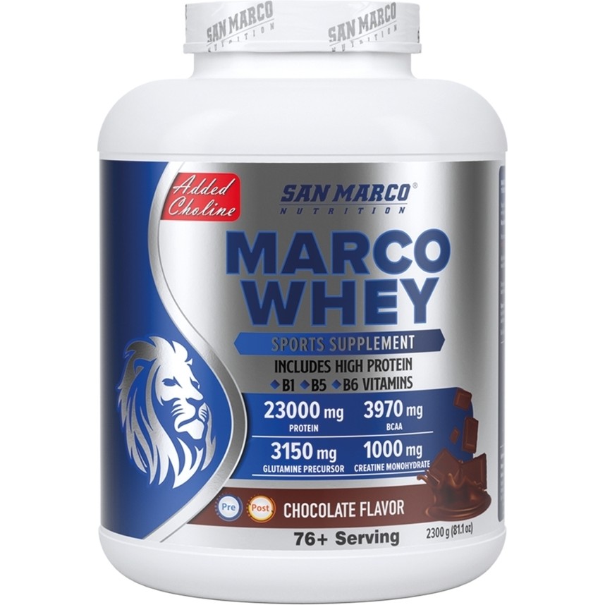 San marco Nutrition Whey Protein 2300 gr - Çikolatalı Diğer Fiyatı