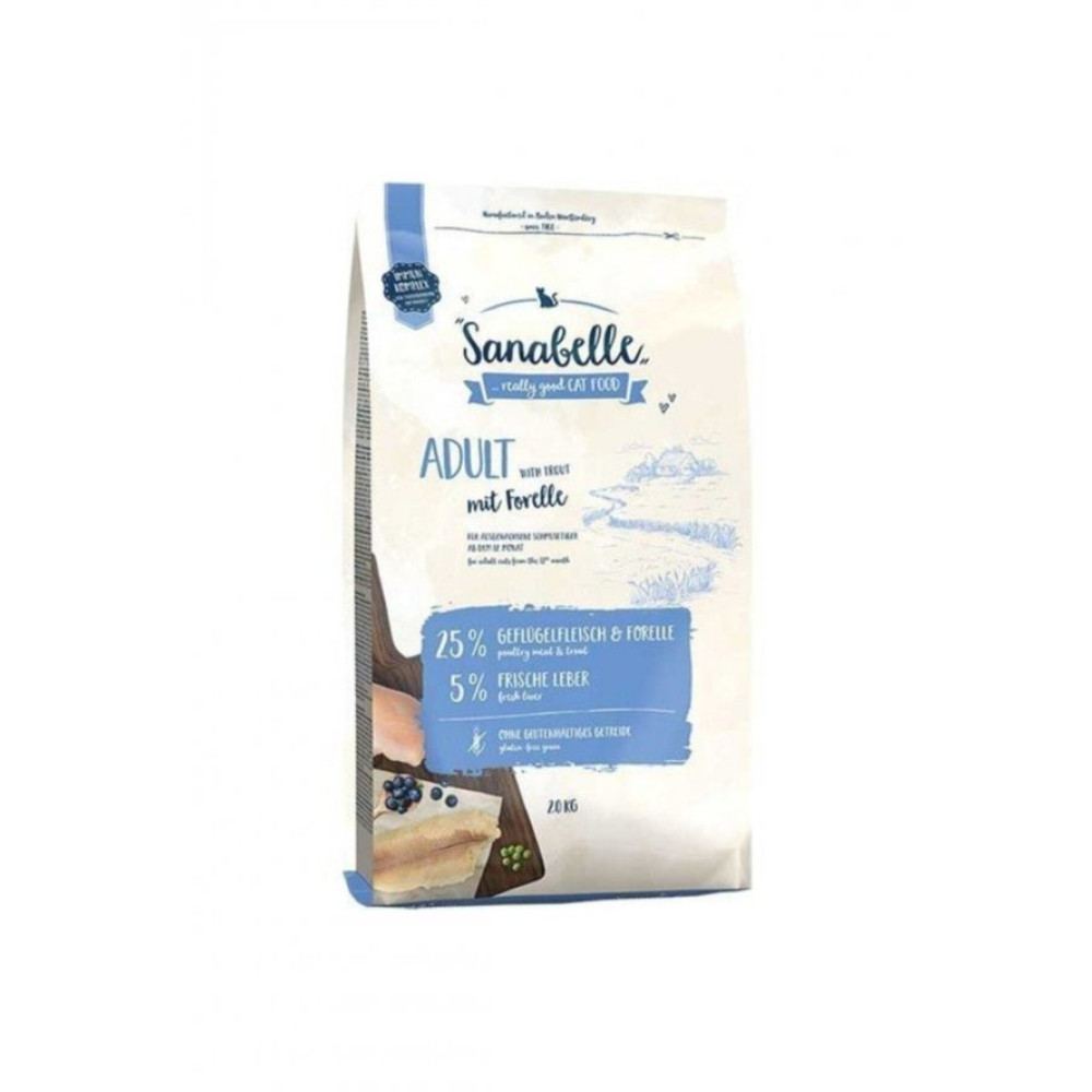 Sanabelle Balikli Adult Forelle Alabalikli Yetiskin Tahilsiz Kedi Mamasi 2 Kg Evcil Hayvan Ürünleri Fiyatı