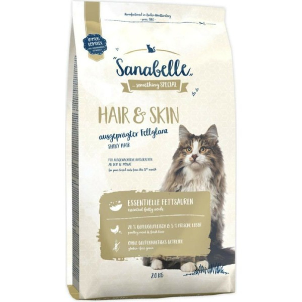 Sanabelle Hair Skin Hassas Tüylü Kedi Maması 2 kg Evcil Hayvan Ürünleri Fiyatı
